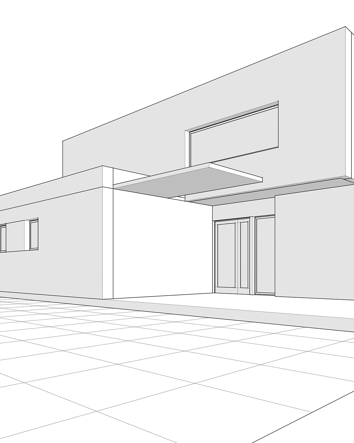 Chat-based editing of an architectural render inside the Gendo canvas