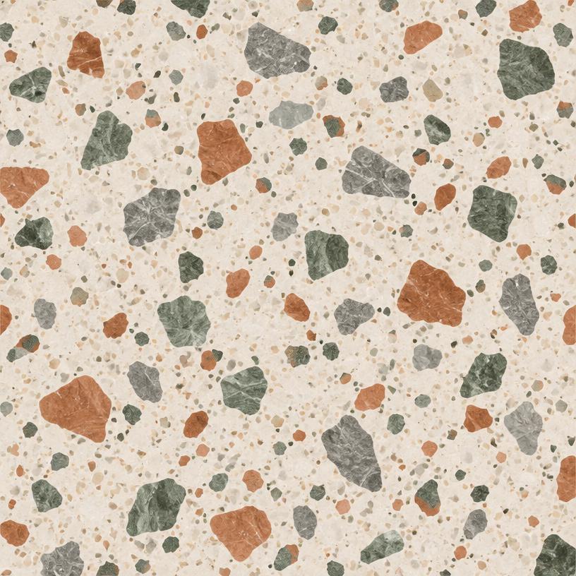 Terrazzo material swatch