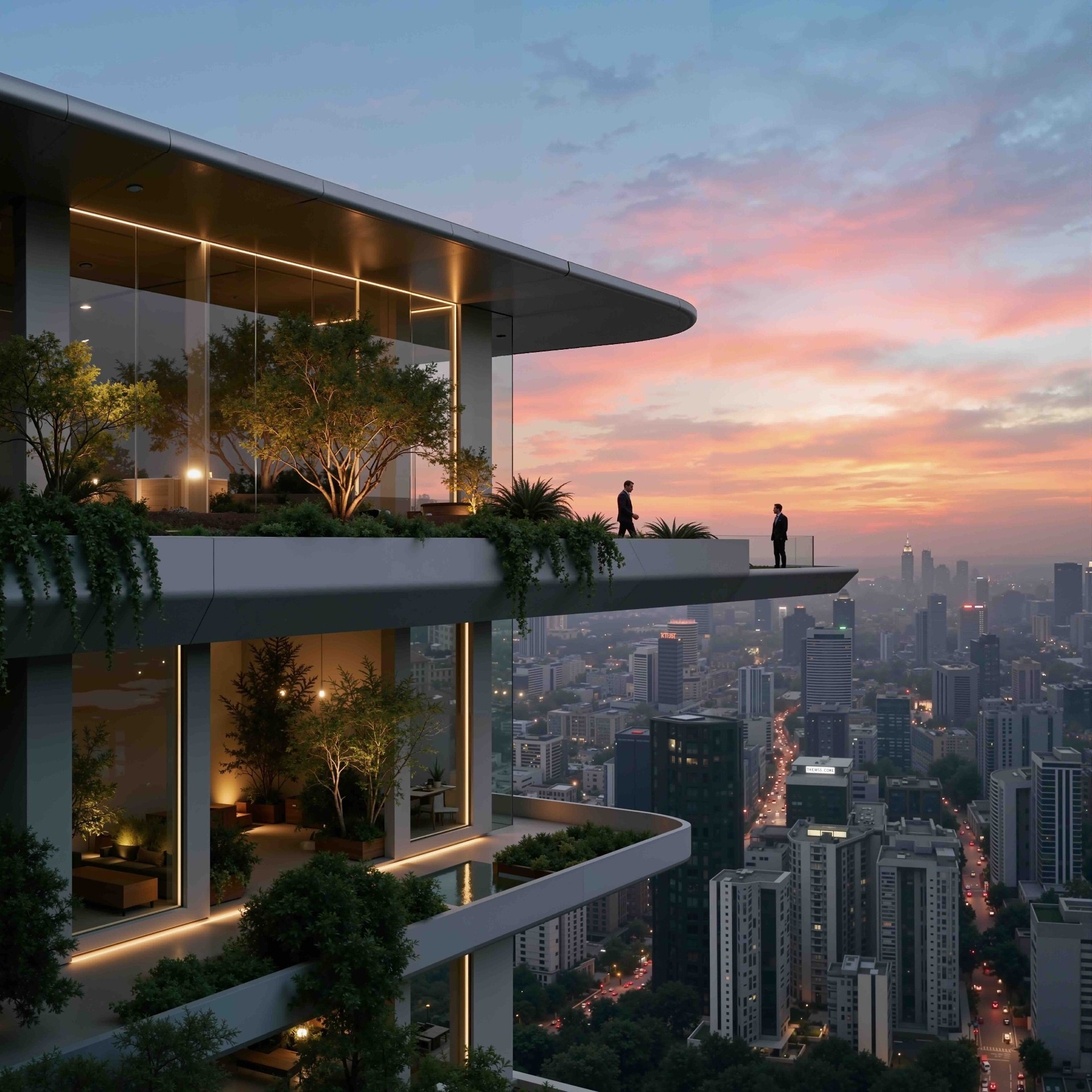 Architectural visualisation produced in Gendo 2
