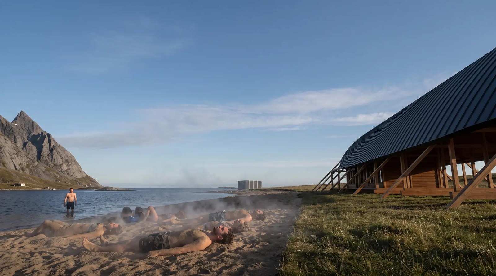 A Mountain Hut for Survival — GENDO 48: Soldagen marketing board