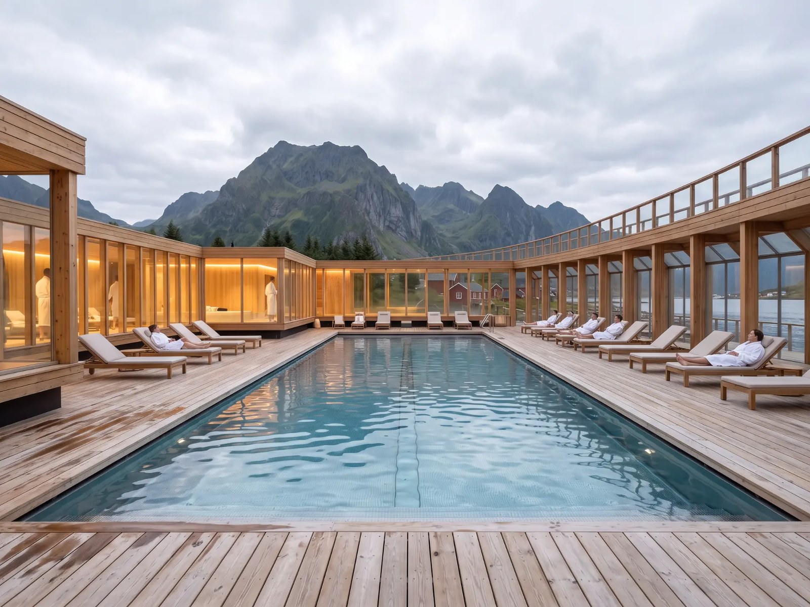 Fjord Ro Spa — GENDO 48: Soldagen marketing board