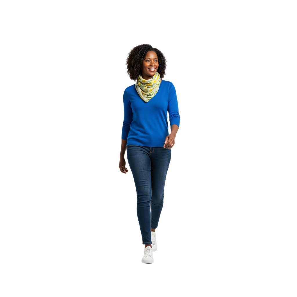 Woman in casual attire people PNG transparent cutout