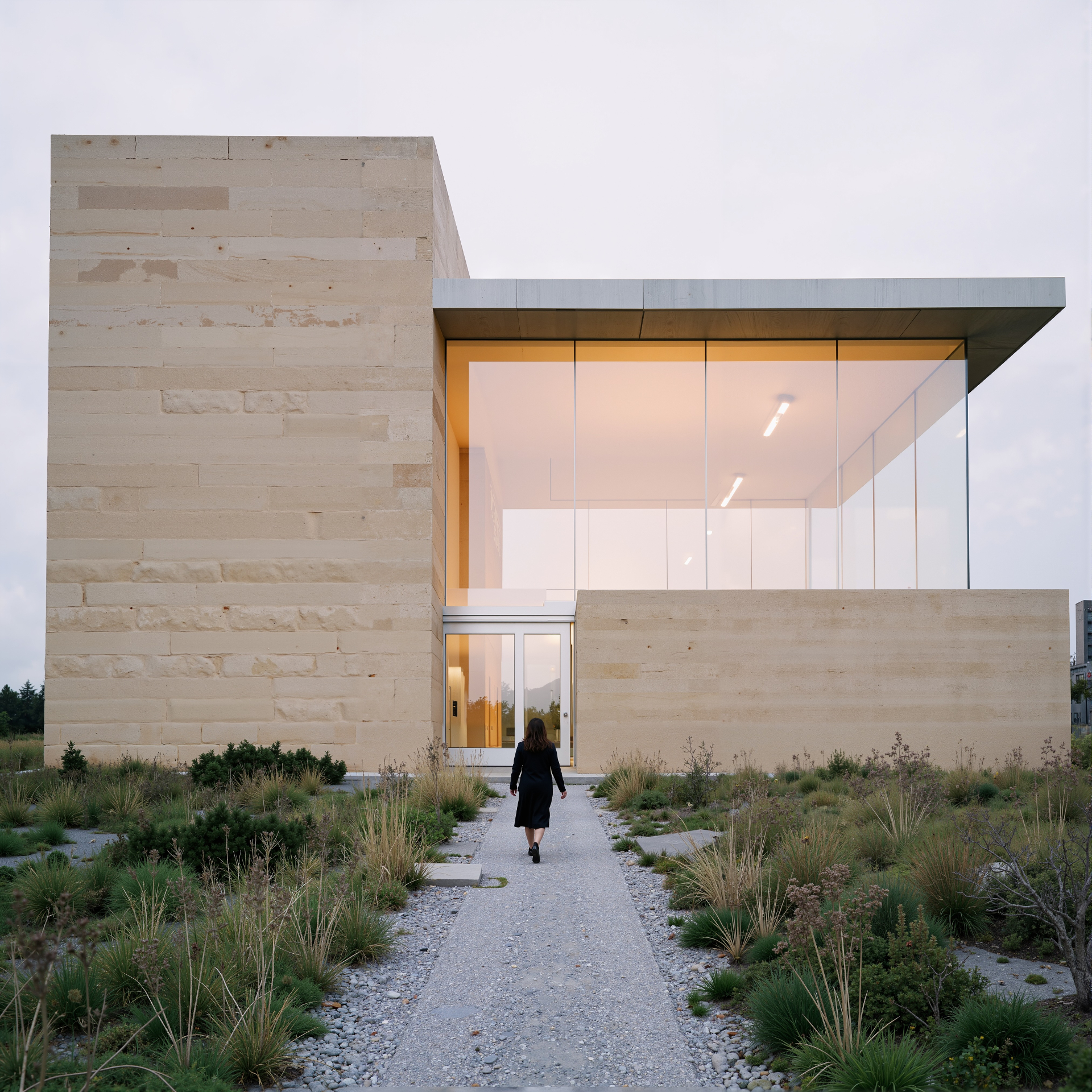 AI-generated landscape lighting and mood study render