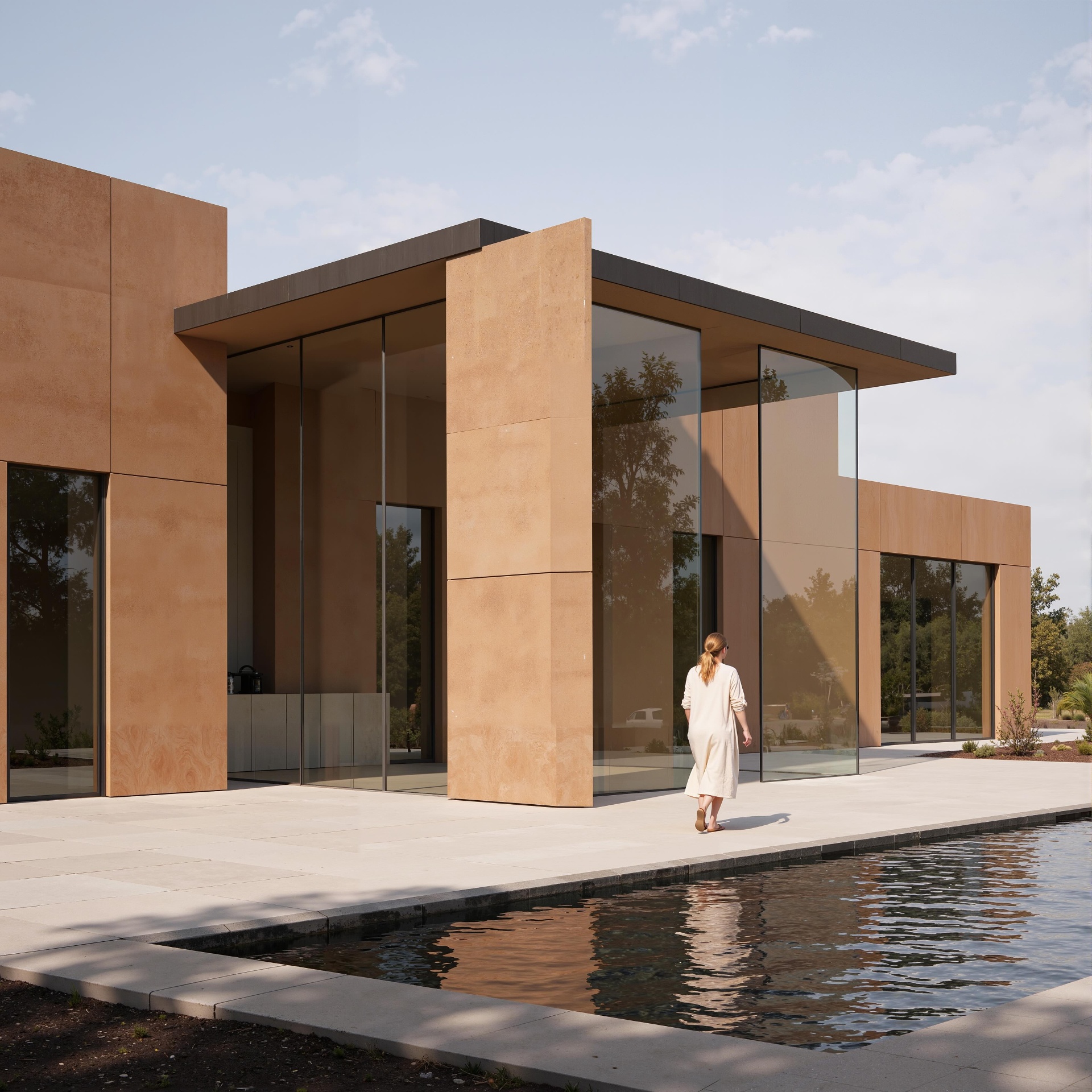 Rammed Earth Villa