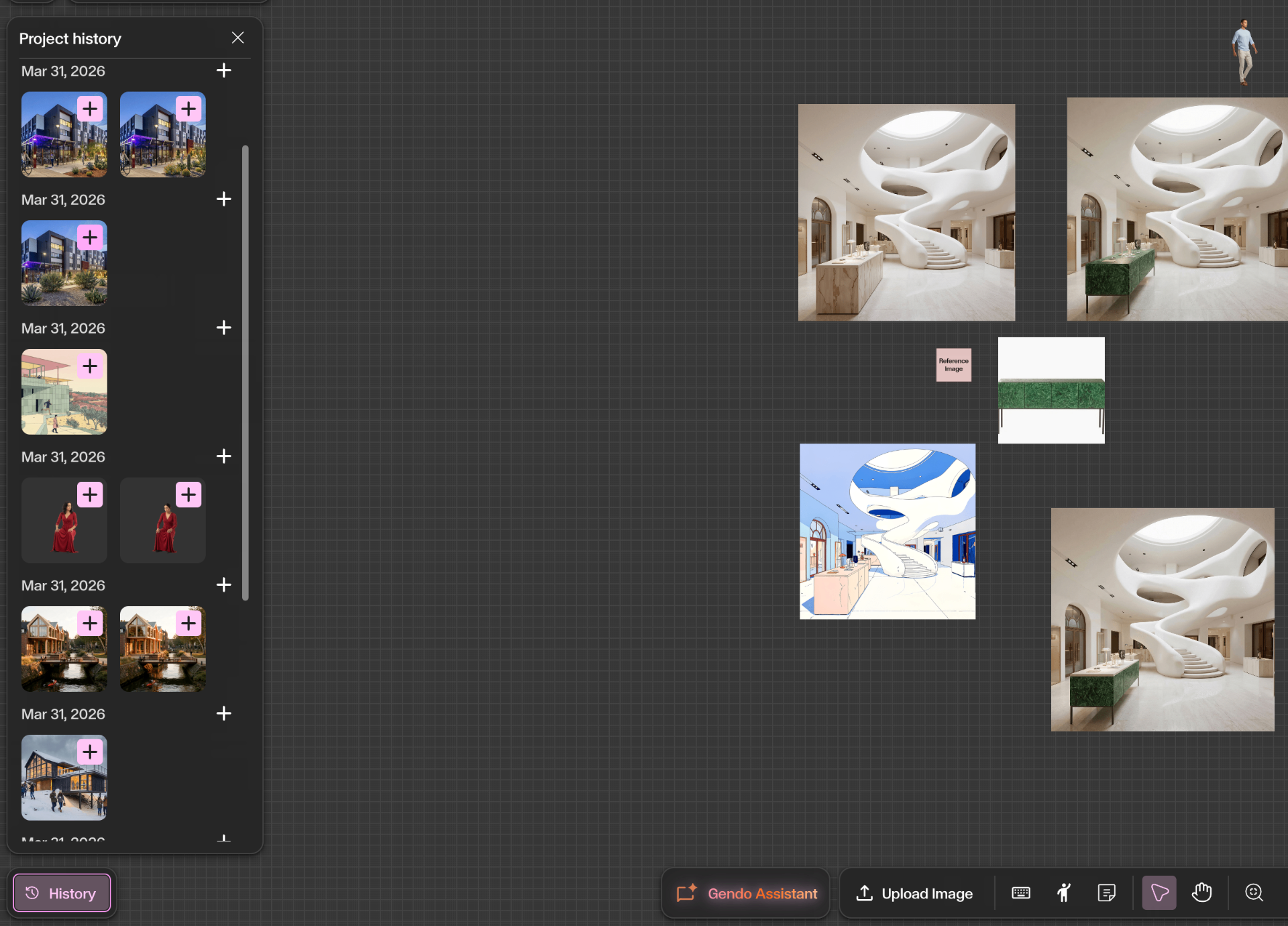 Open Project History