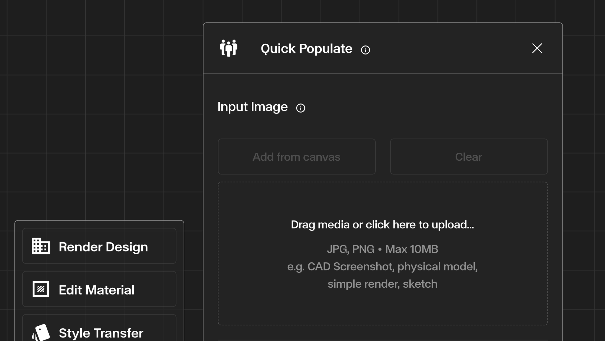 Using the Upscale Tool