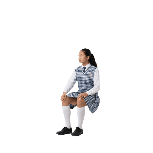 Sitting Female PNG — Free Cut-out for Architectural Renders