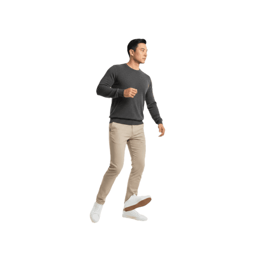 Walking Asian Male PNG — Free Cut-out for Architectural Renders