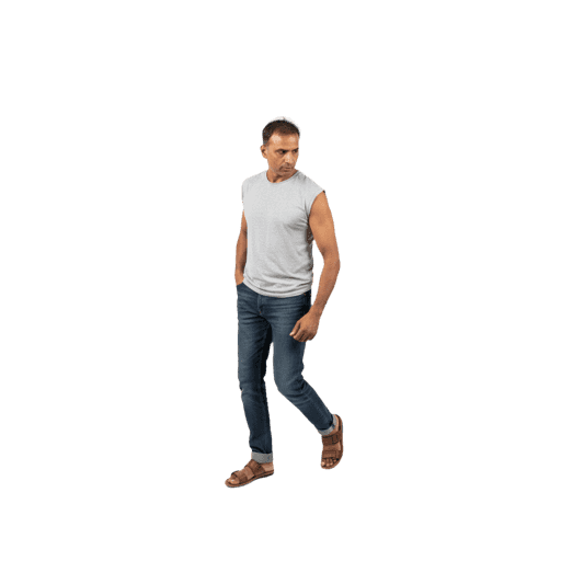 Walking Indian Male PNG — Free Cut-out for Architectural Renders