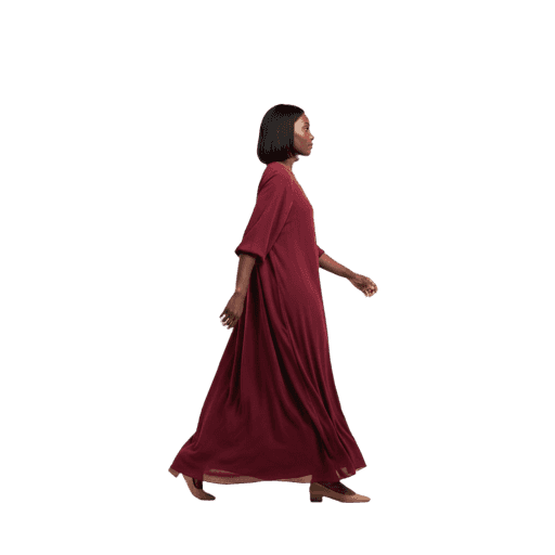 Walking African Female PNG — Free Cut-out for Architectural Renders