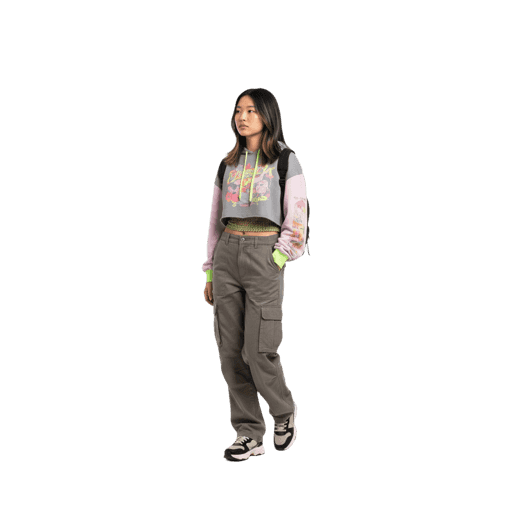 Walking Asian Female PNG — Free Cut-out for Architectural Renders