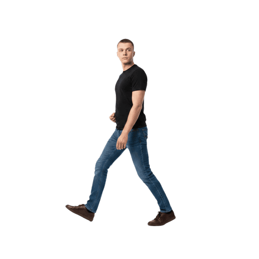 Walking Caucasian Male PNG — Free Cut-out for Architectural Renders