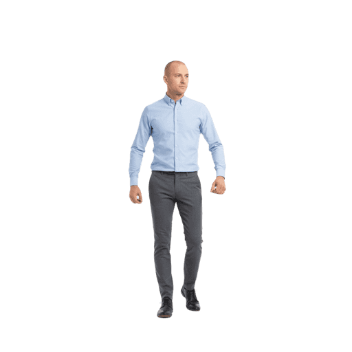 Walking Caucasian Male PNG — Free Cut-out for Architectural Renders