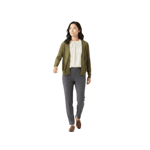 Walking Asian Female PNG — Free Cut-out for Architectural Renders