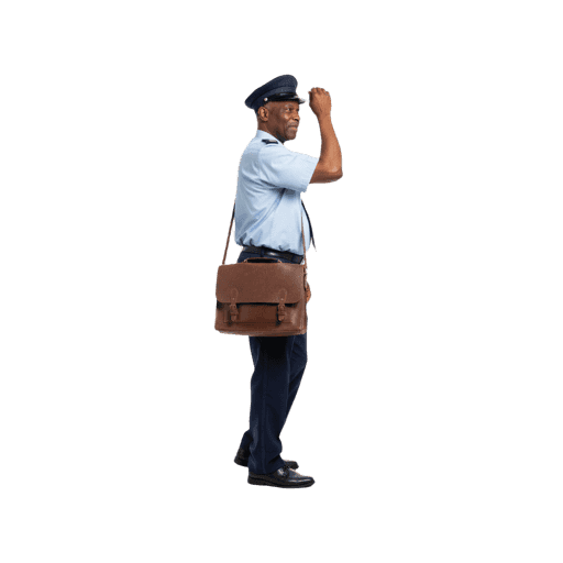 Walking African Male PNG — Free Cut-out for Architectural Renders