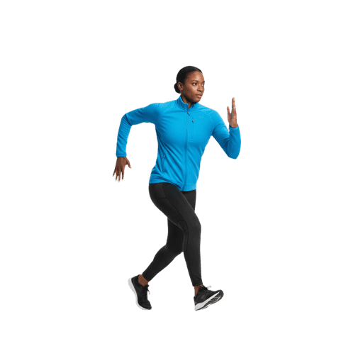 Running African Female PNG — Free Cut-out for Architectural Renders