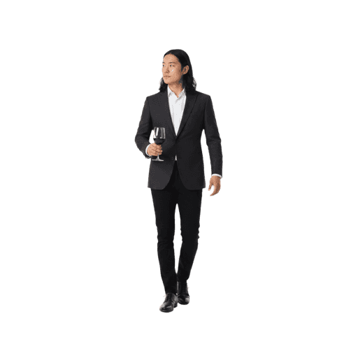 Walking Asian Male PNG — Free Cut-out for Architectural Renders