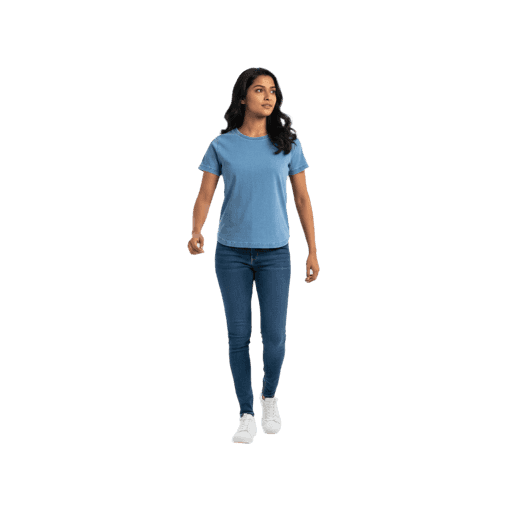 Walking Indian Female PNG — Free Cut-out for Architectural Renders