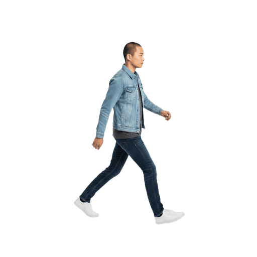 Walking Asian Male PNG — Free Cut-out for Architectural Renders