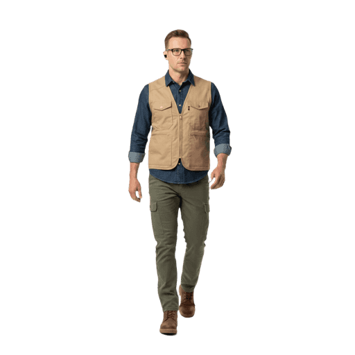 Walking Caucasian Male PNG — Free Cut-out for Architectural Renders