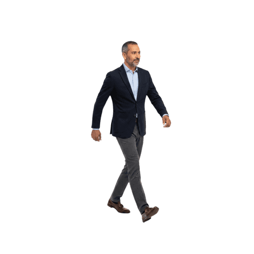 Walking Hispanic Male PNG — Free Cut-out for Architectural Renders