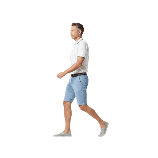 Walking Caucasian Male PNG — Free Cut-out for Architectural Renders